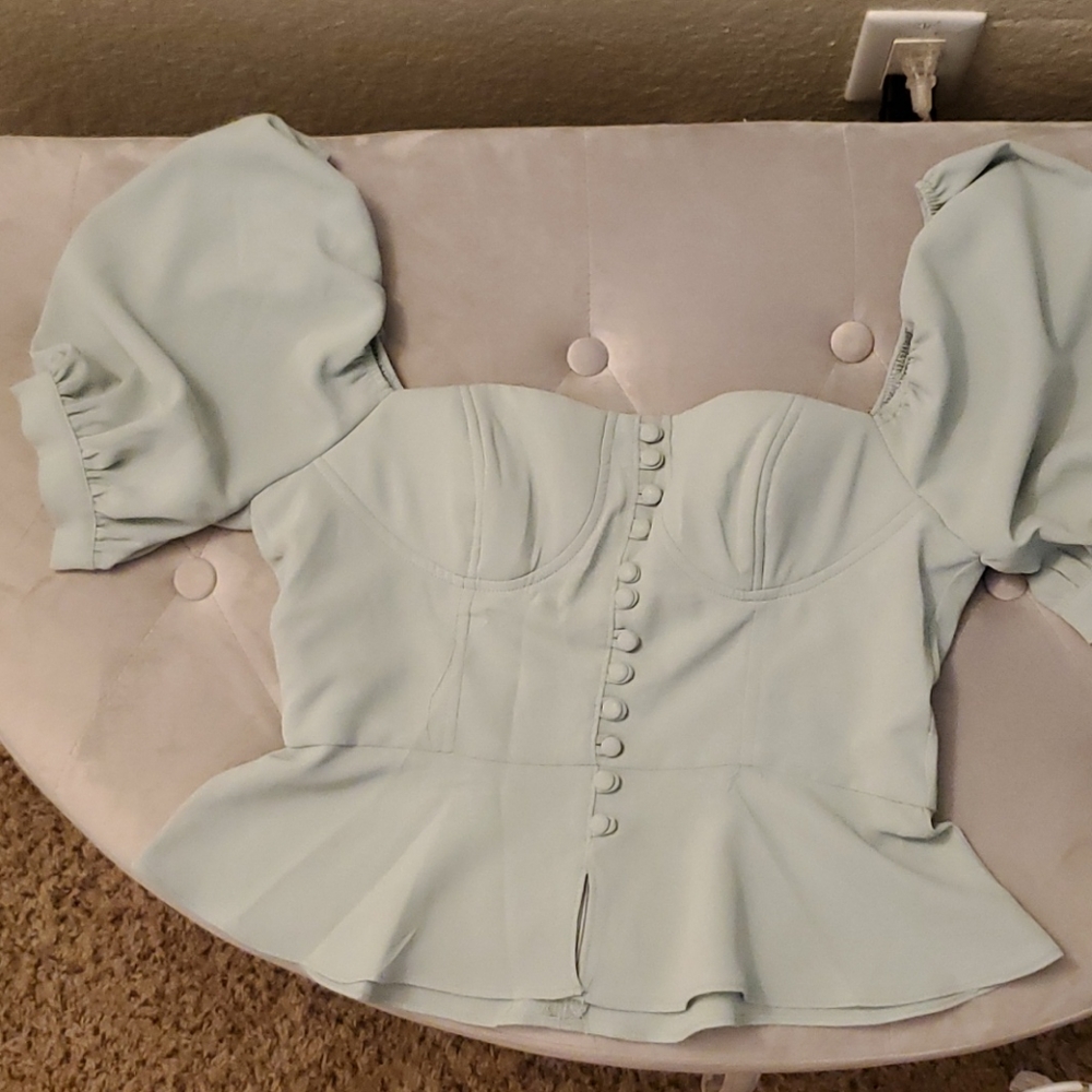 Corset blouse